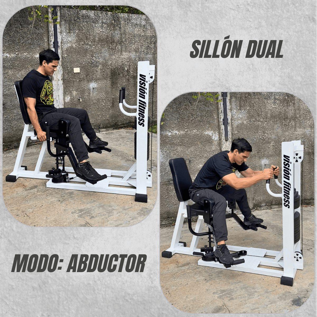 Sillón Dual Aductores/Abductores